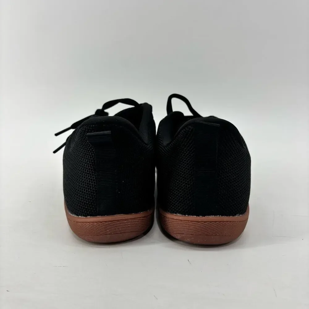 Buhcfbo Men’s Size 7 Black Comfort Lace Up Sneakers Comfort